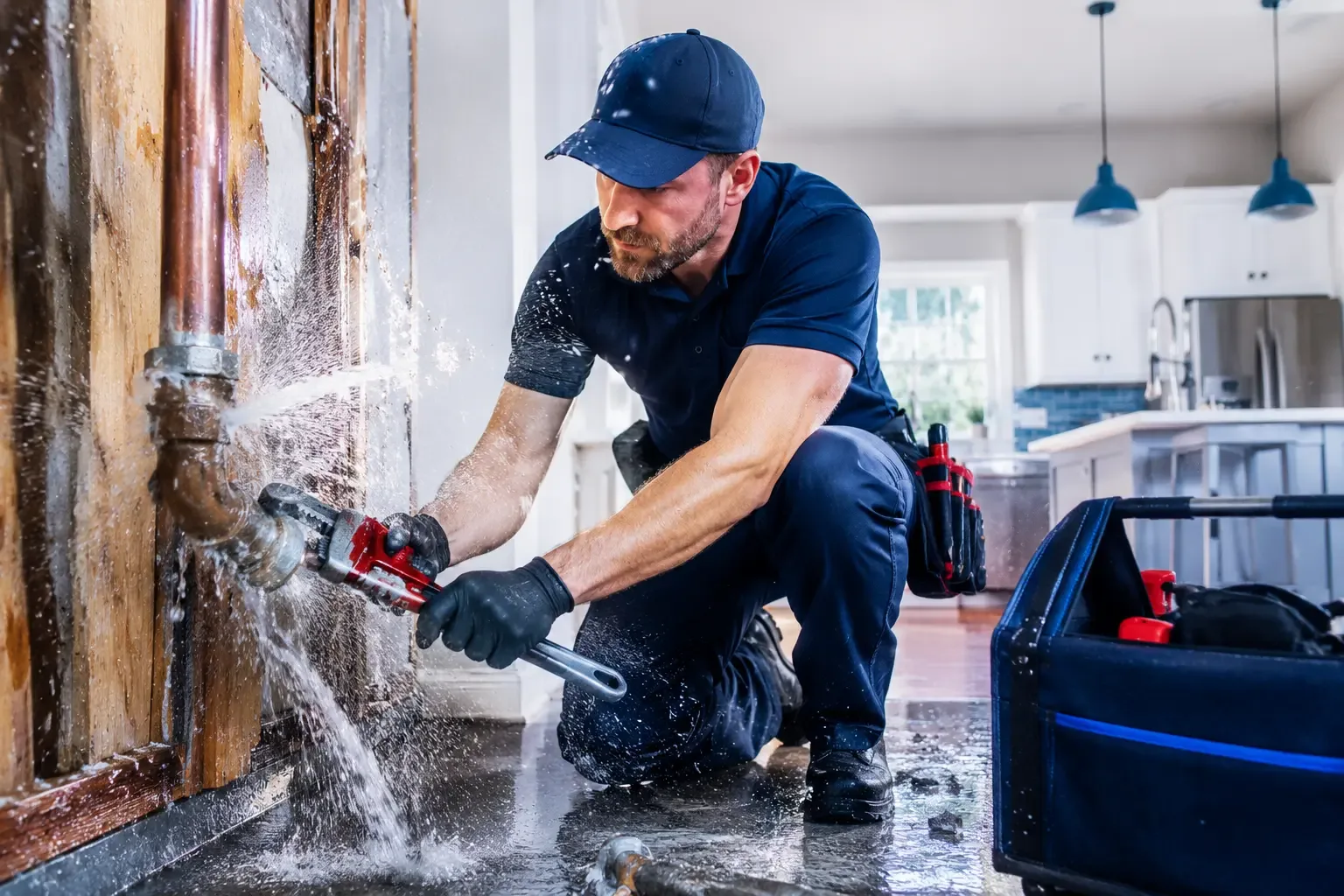 Local emergency pipe repair professionals in Vredenburgh, AL